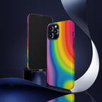 Rainbow Swirl Tough Phone Case for iPhone