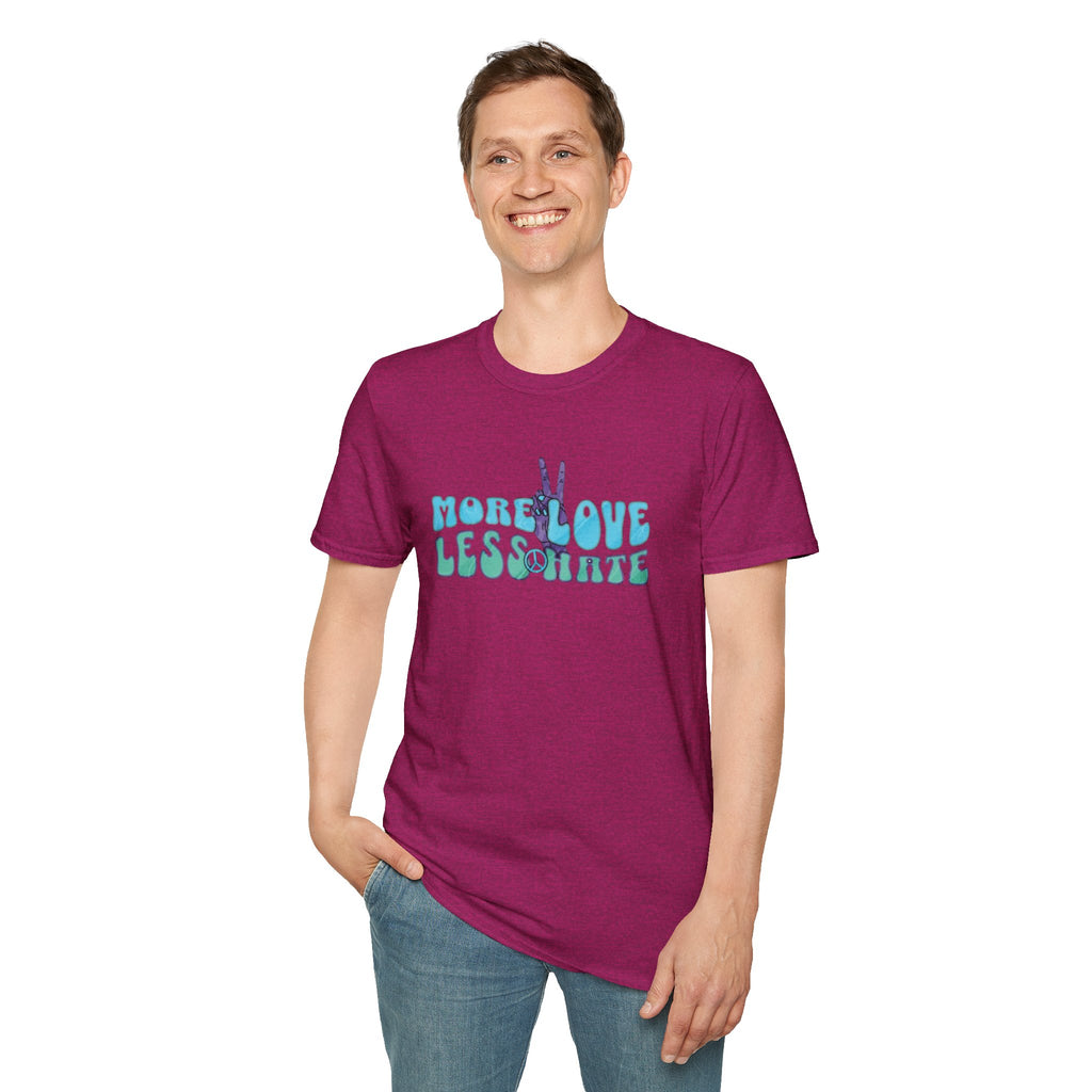 More Love Less Hate T-Shirt