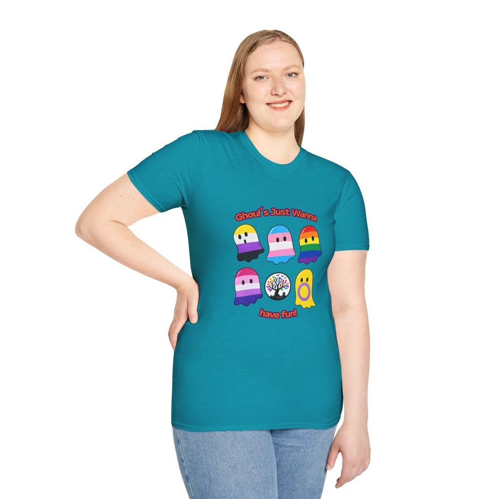 Ghouls Just Wanna Have Fun Pride Tree Las Vegas T-Shirt