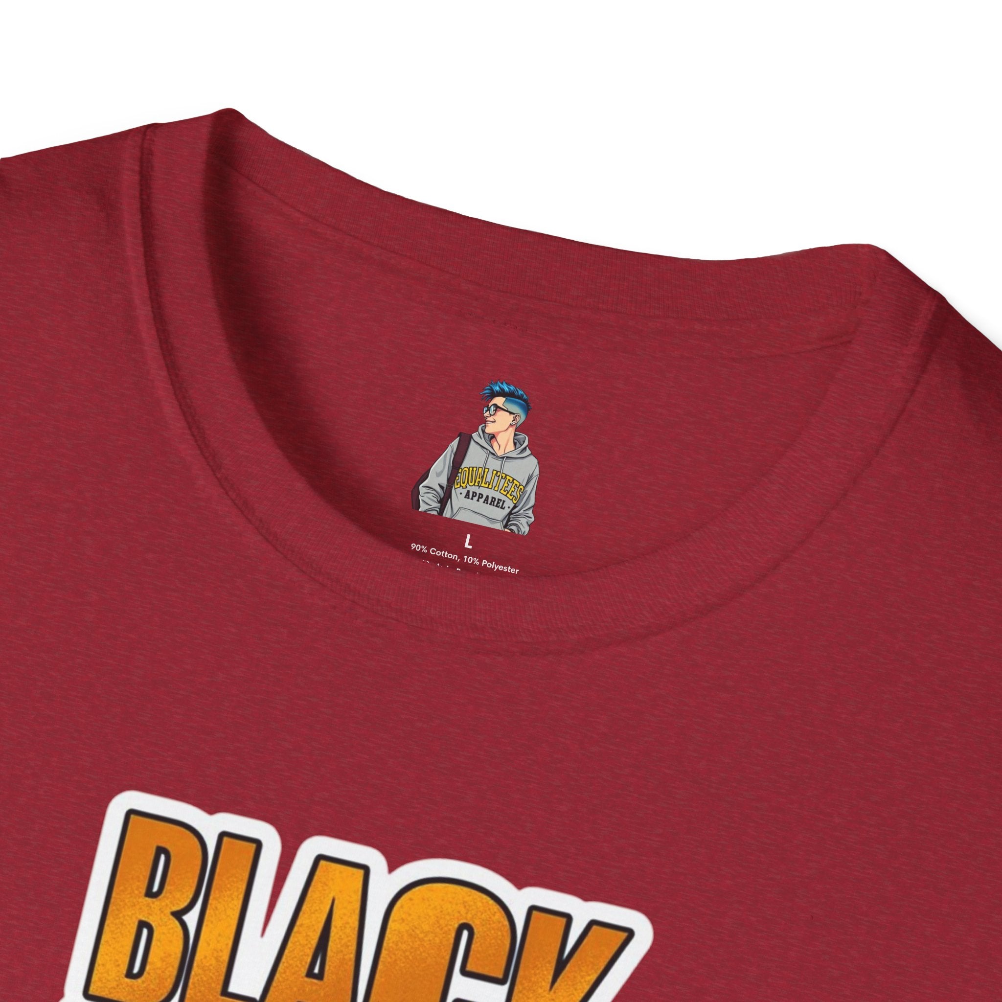 Unisex Softstyle T-Shirt - "Black History is Now" Inspirational Tee