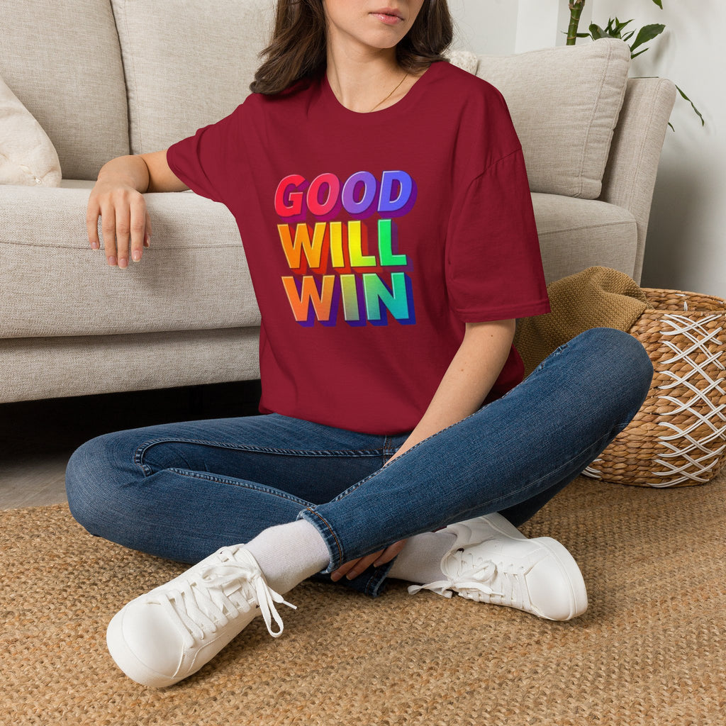 Rainbow Good Will Win T-shirt