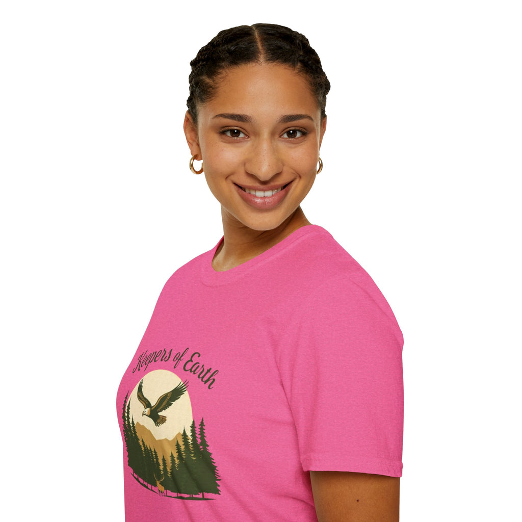 Keepers of the Earth Eagle and Elk T-shirt