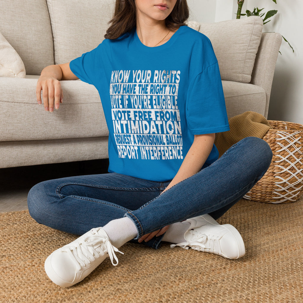 Know Your Voting Rights T-Shirt
