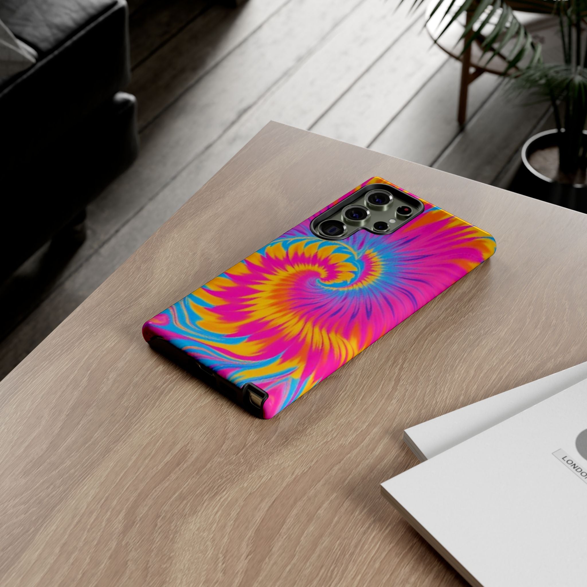Vibrant Tie-Dye Swirl Tough for Android