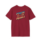 Power to the People Unisex Softstyle T-Shirt Classic Protest Tee