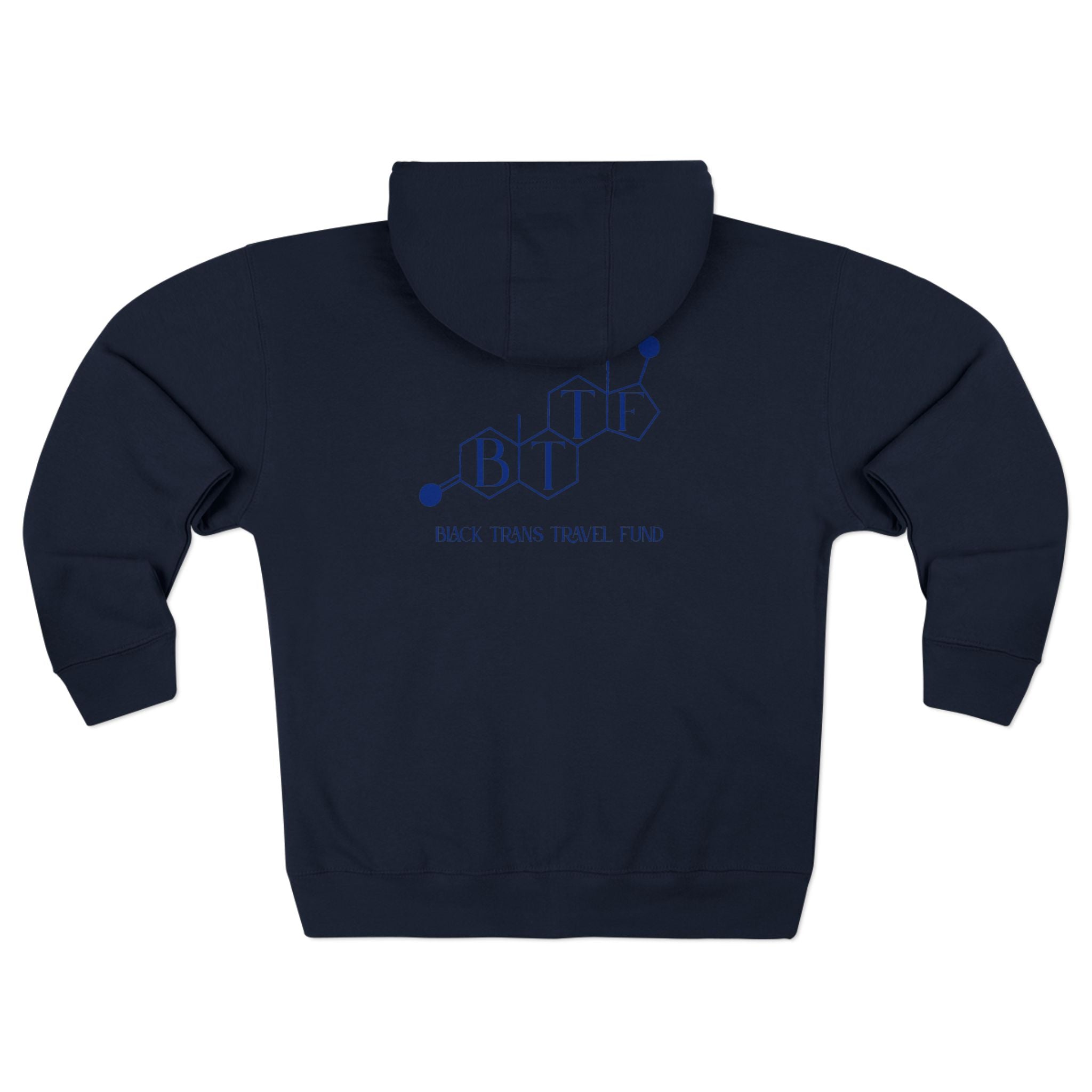 BTTF - Black Trans Travel Fund Unisex Zip-Up Hoodie