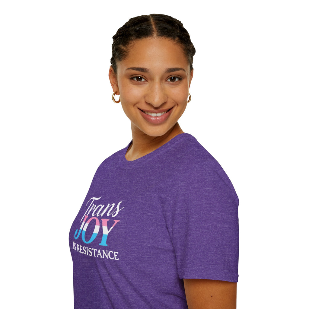 Trans Joy is Resistance Unisex T-Shirt - Celebrate Love and Empowerment