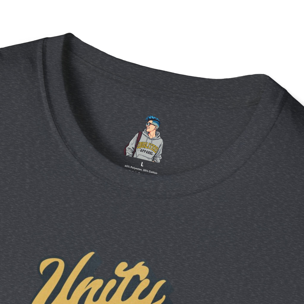 Unity Begins With U Unisex Softstyle T-Shirt
