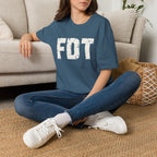 FDT Political Protest Distressed Graphic T-Shirt