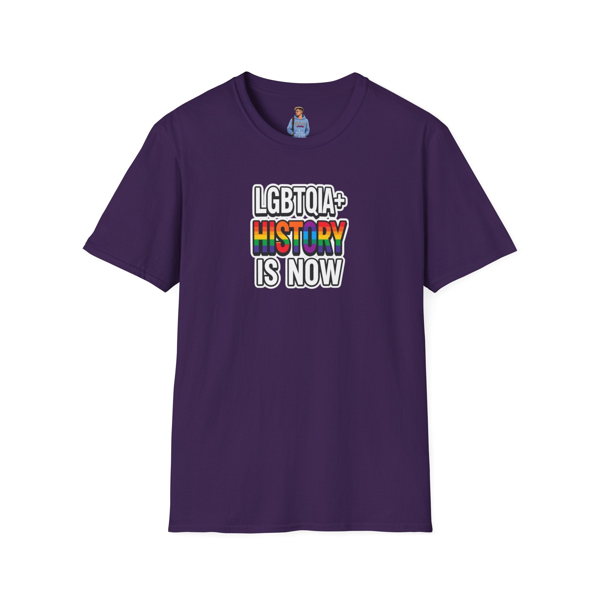 LGBTQIA+ History Is Now T-shirt