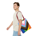 Inclusive Pride Flag Tote Bag