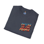 Power to the People Unisex Softstyle T-Shirt Classic Protest Tee