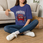 Star Spangled Awesome Graphic Tee ("Proud to Be Delusional Bootlicking Nazi Trash")