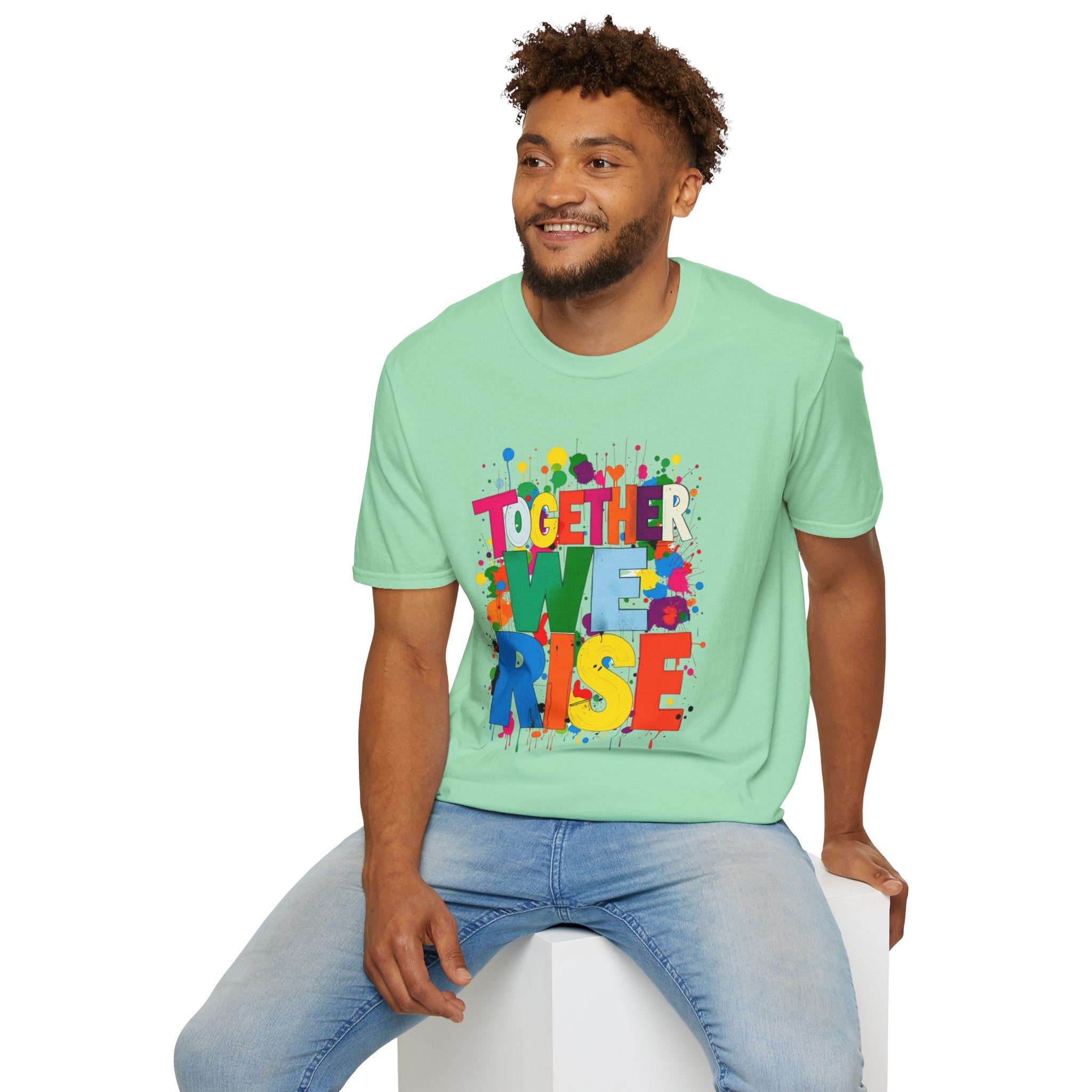Together We Rise Unisex Softstyle T-Shirt