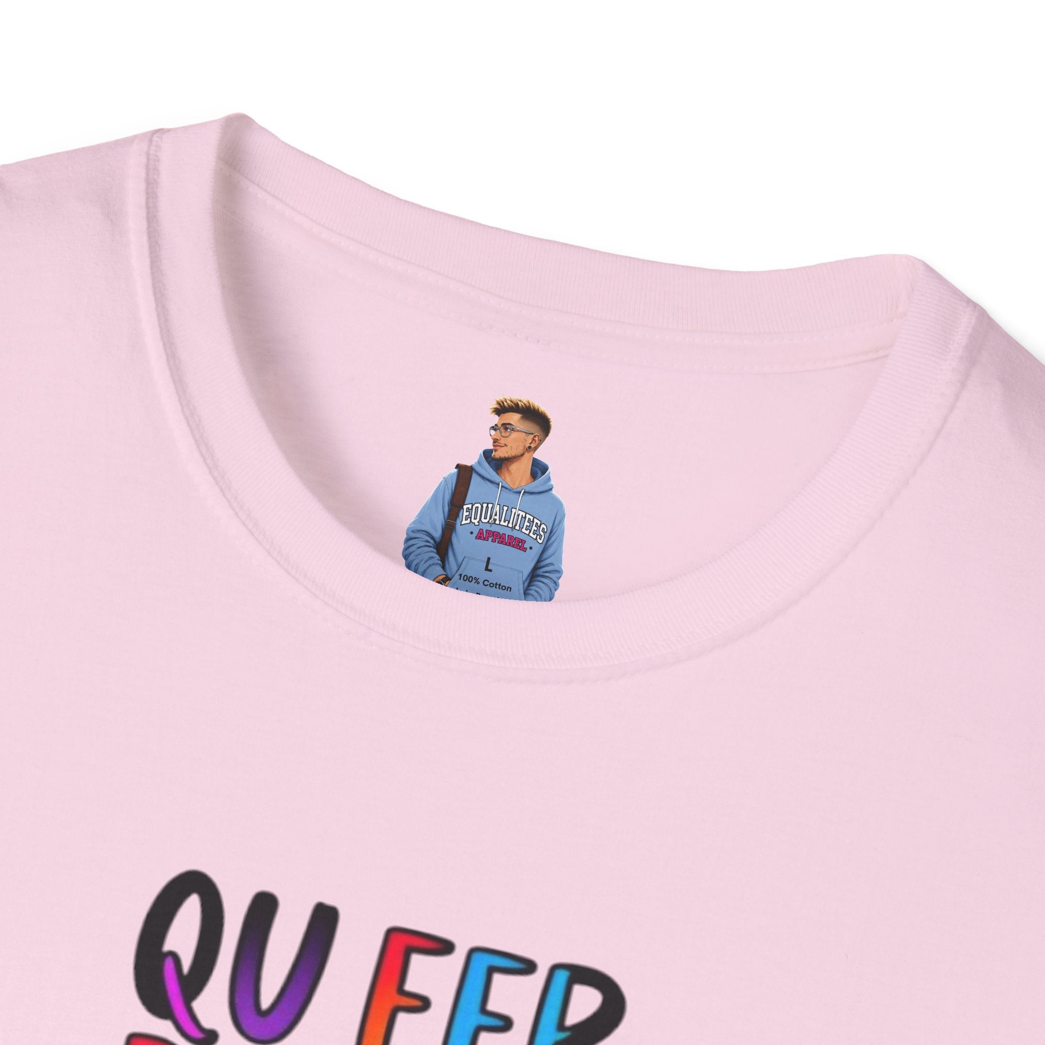 Queer People Belong Everywhere t-shirt