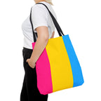 Pansexual Pride Flag Tote Bag