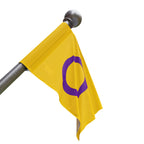 Intersex Pride Flag - Aesthetic LGBTQ+ Banner for Celebration & Home Decor