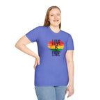 Pride Love Is Love Unisex Softstyle T-Shirt - EqualiTees.Me