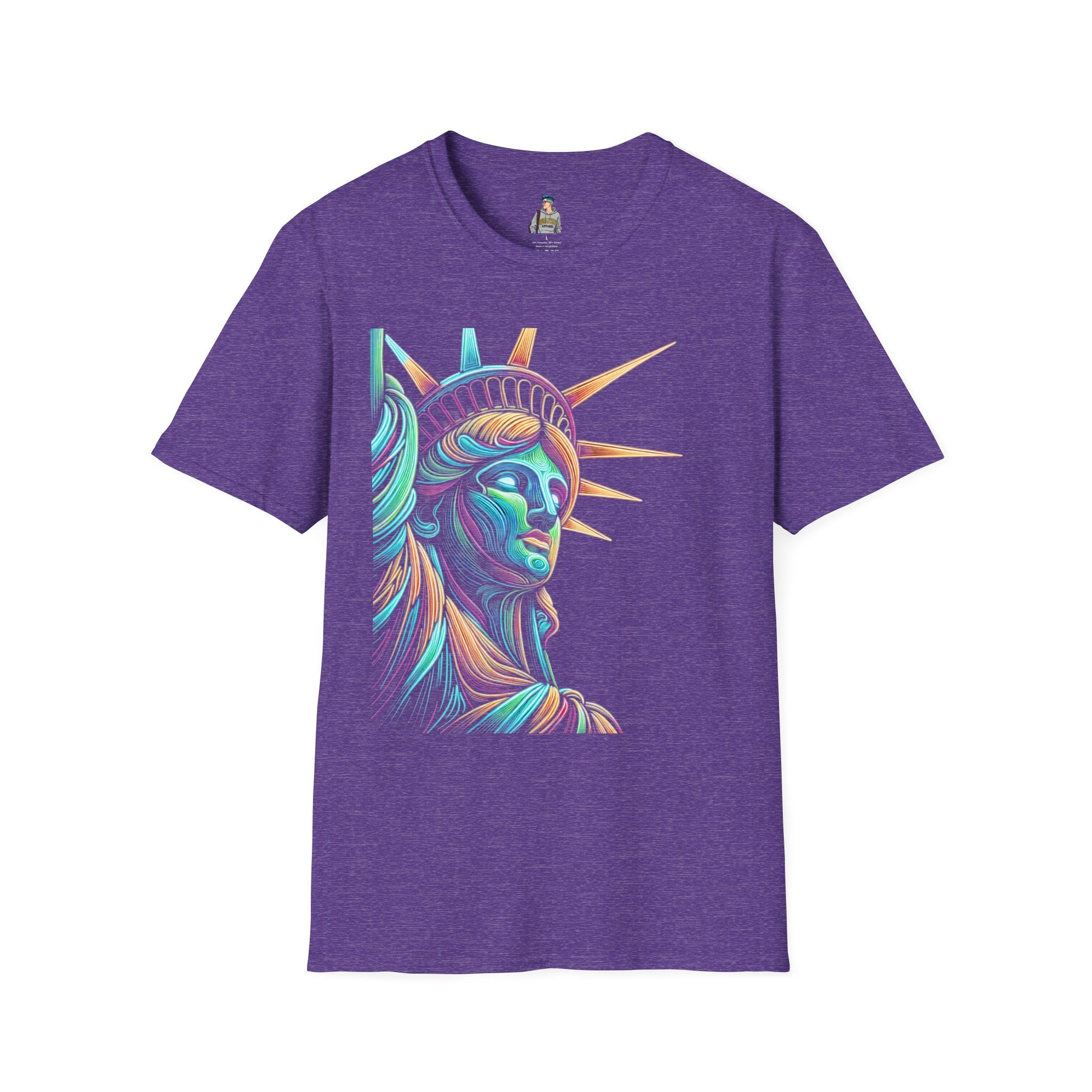 Lady Liberty - Softstyle Unisex T-Shirt