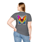 Rainbow Butterfly Cocoon Pride T-Shirt