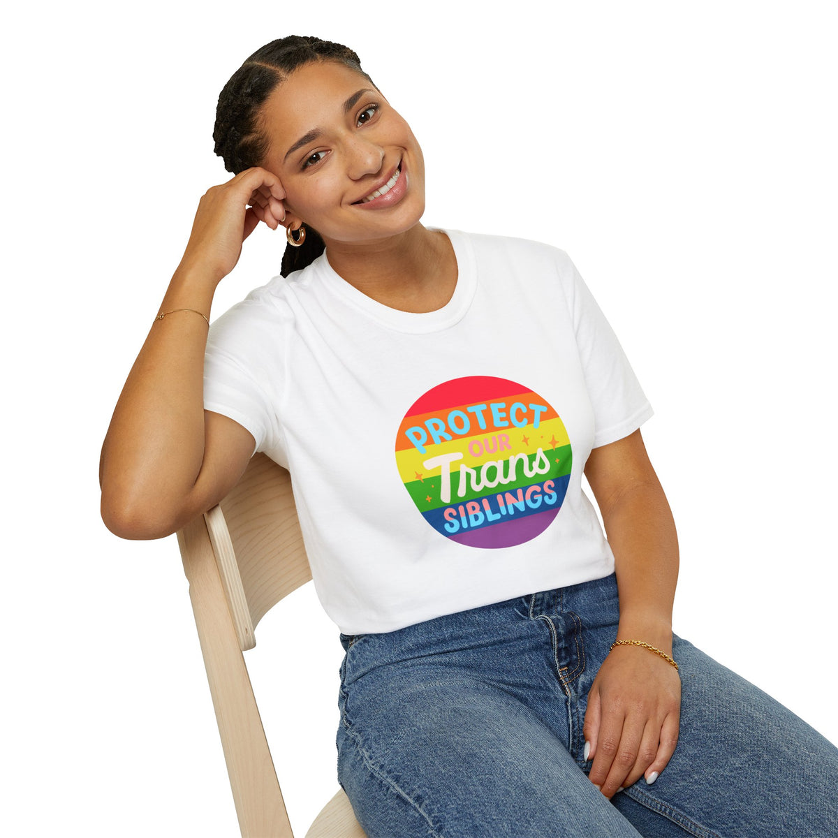 Protect Our Trans Siblings Pride Tree Las Vegas T-Shirt