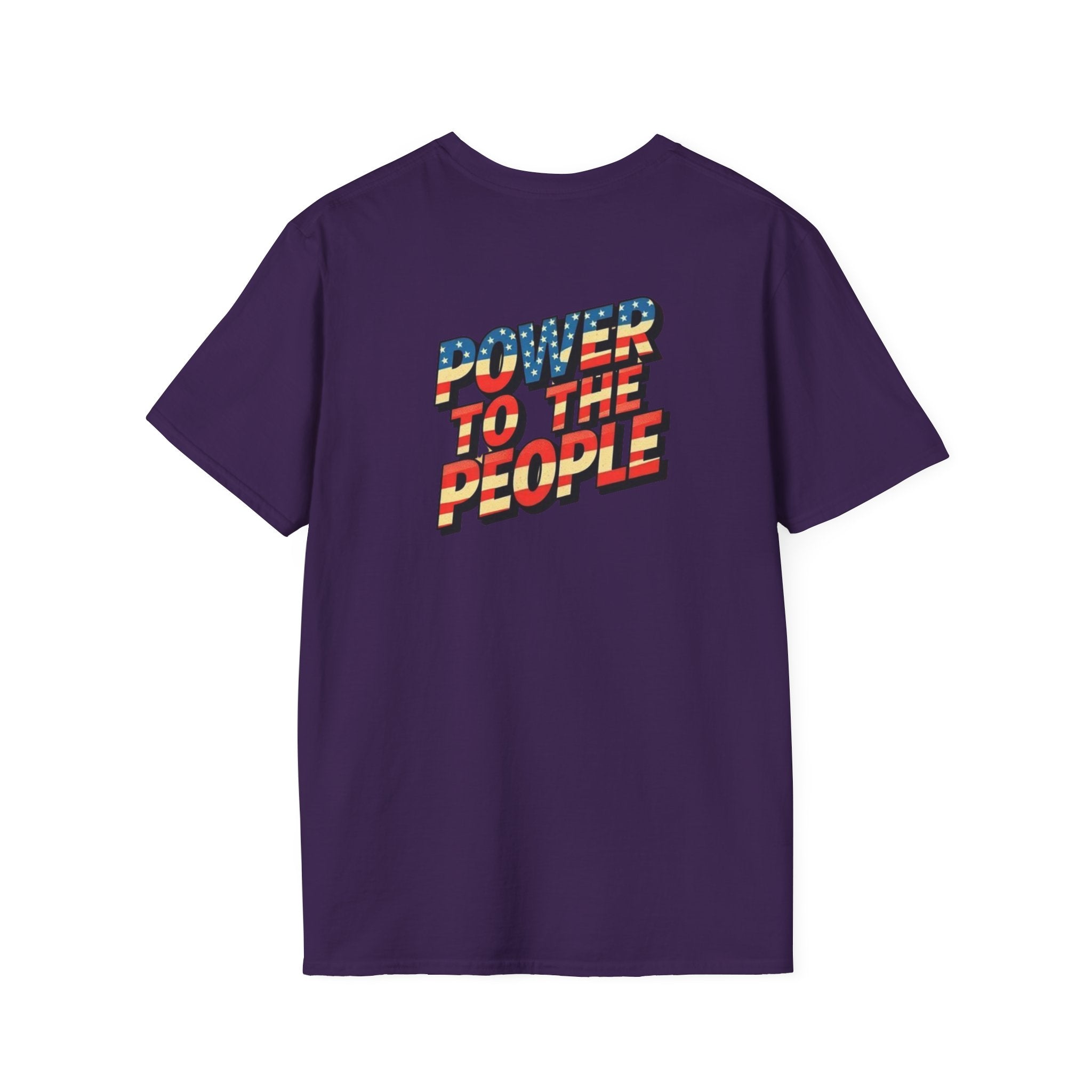 Power to the People Unisex Softstyle T-Shirt Classic Protest Tee