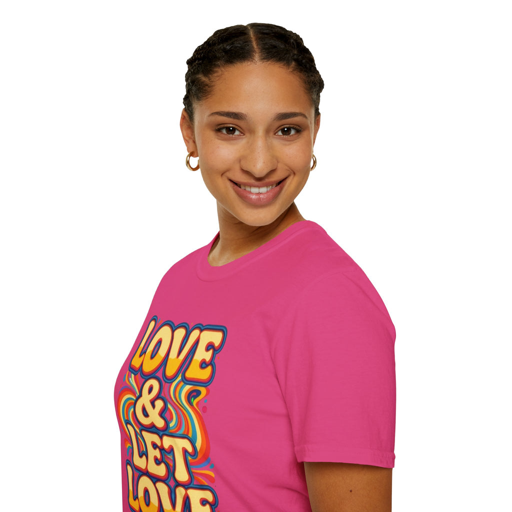 Love & Let Love Retro T-Shirt