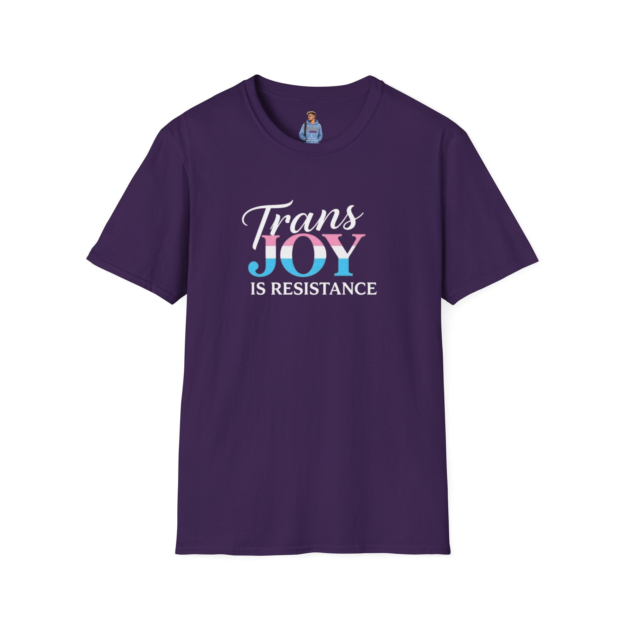 Trans Joy is Resistance Unisex T-Shirt - Celebrate Love and Empowerment
