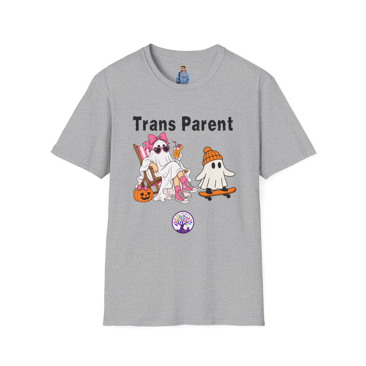 Trans Parent 3 Halloween Pride Tree Las Vegas T-Shirt