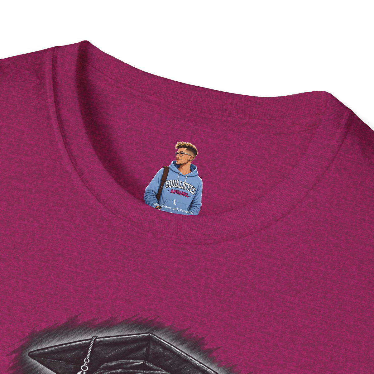 Portrait Front and Back - In Memory of Pierre Damas Bel T-Shirt