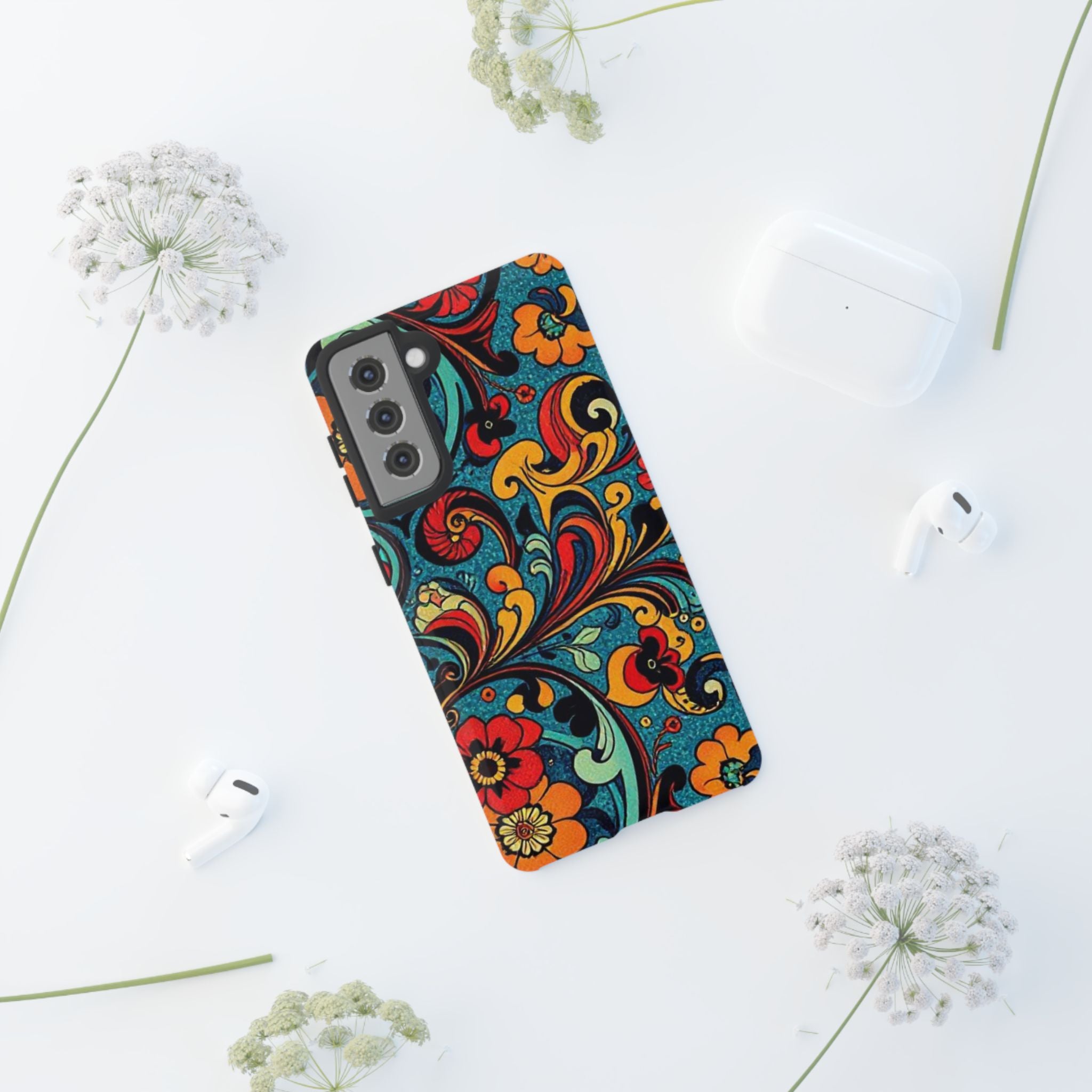 Floral Paisley Tough Case for Android