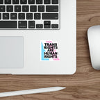 Die-Cut Stickers - TRANS RIGHTS ARE HUMAN RIGHTS