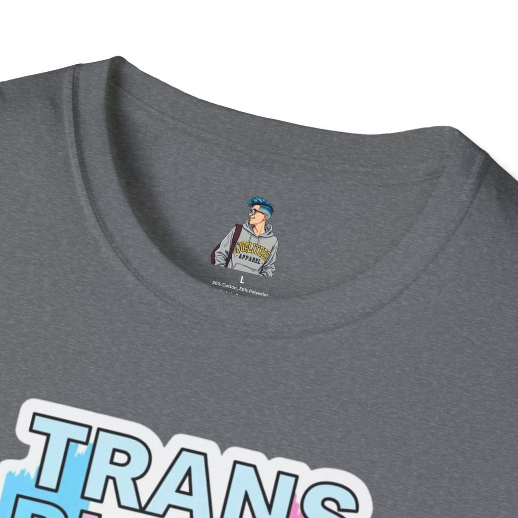 Trans Rights Unisex Softstyle T-Shirt - Support Equality & Trans Rights