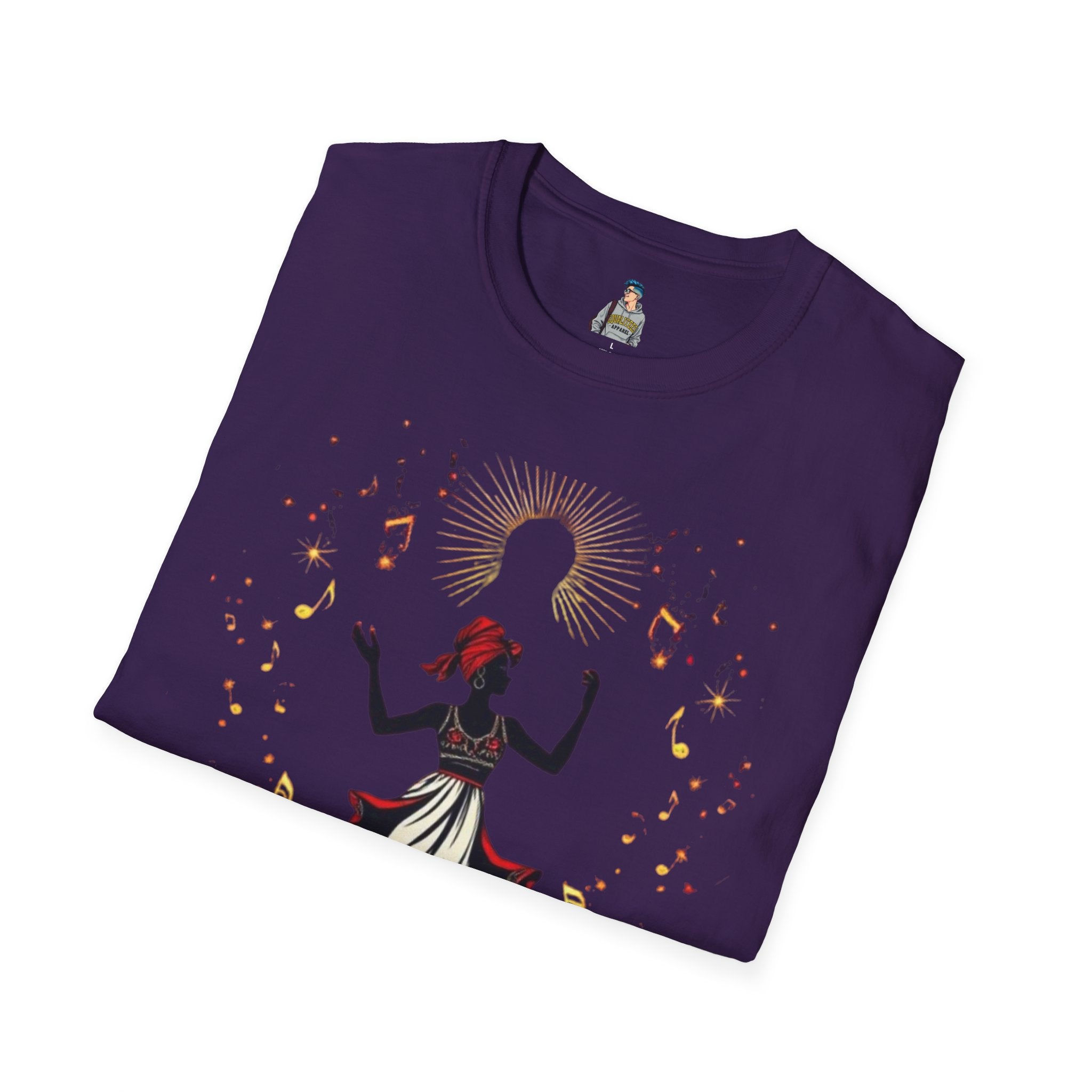 Vibrant Heritage Black Pride Dance Unisex T-Shirt