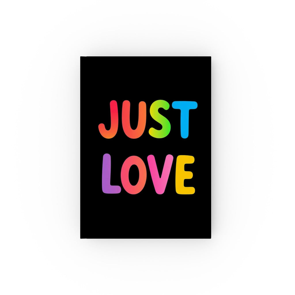 Just Love - Hard Backed Journal - Perfect for Gifts, Journaling, and Celebrations