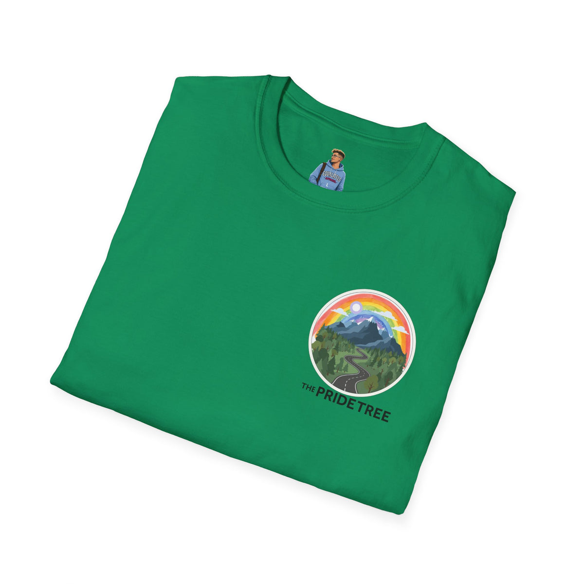 Pride Tree Las Vegas Mountain Graphic T-Shirt