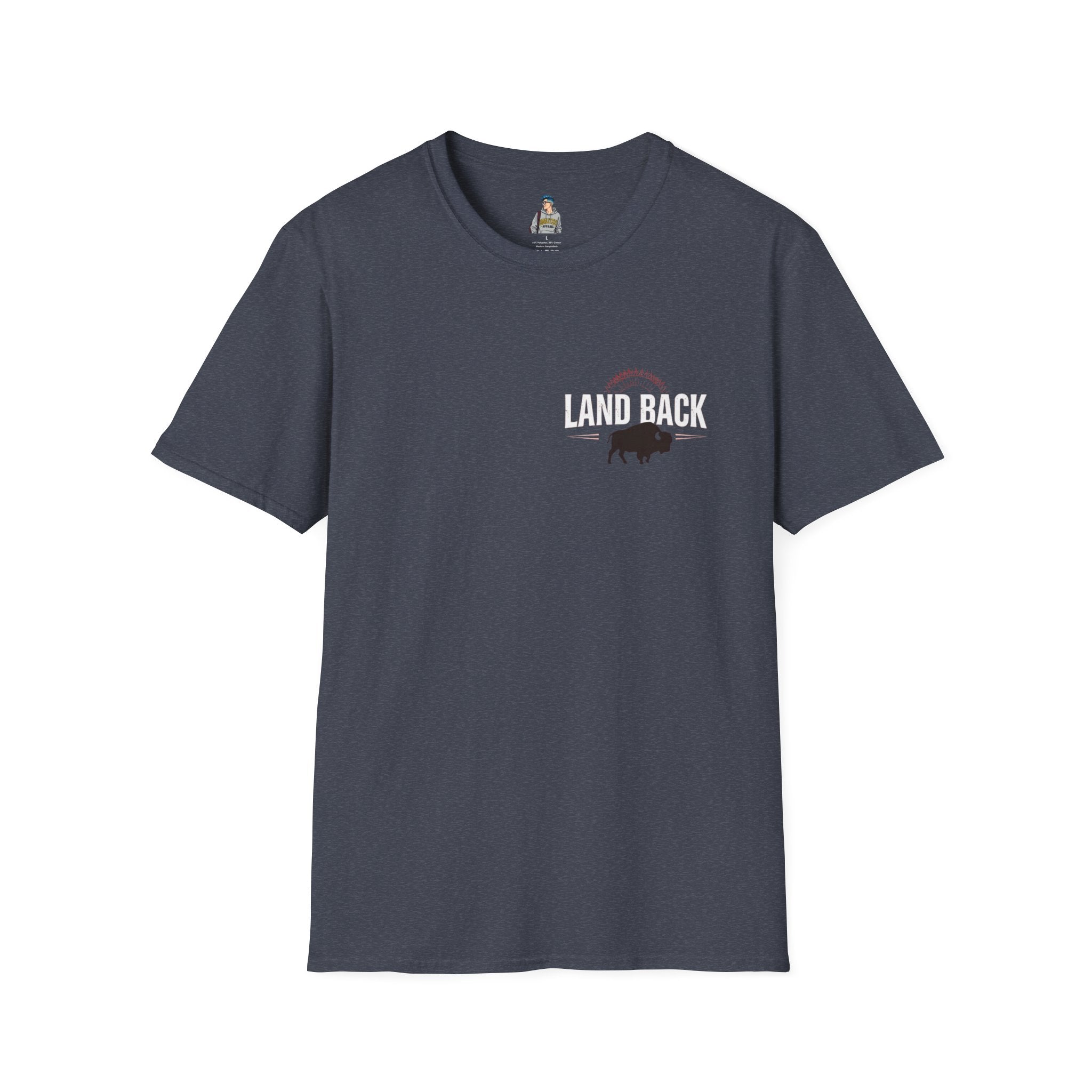 'Land Back' Unisex Softstyle T-shirt