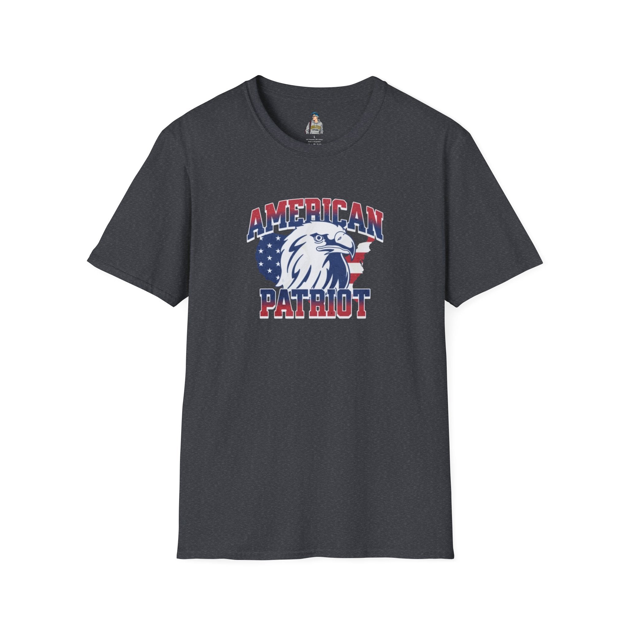 American Patriot - Keep Immigrants Deport Fascists Unisex T-Shirt - Celebrate Freedom & Diversity