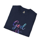 God Is Love T-Shirt — Colorful Tee