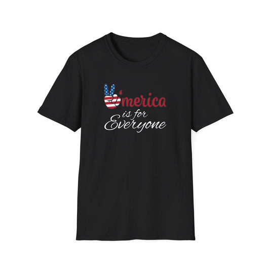 'Merica is for Everyone - Softstyle Unisex T-Shirt