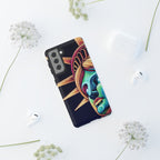 Statue of Liberty Neon Glowing Art Tough Case for Android & iPhone