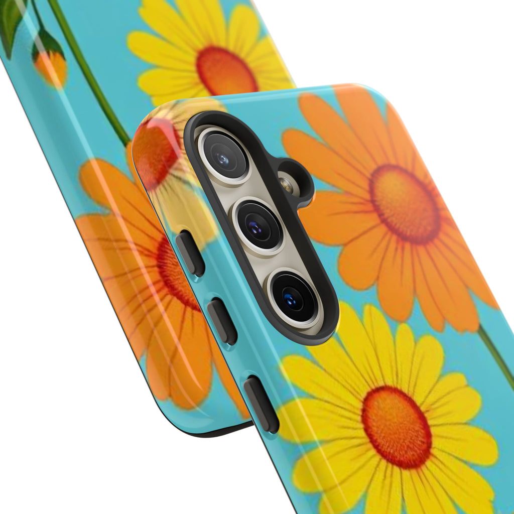 Floral Daisy Tough Case for Android