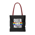 Queer Lives Matter Tote Bag