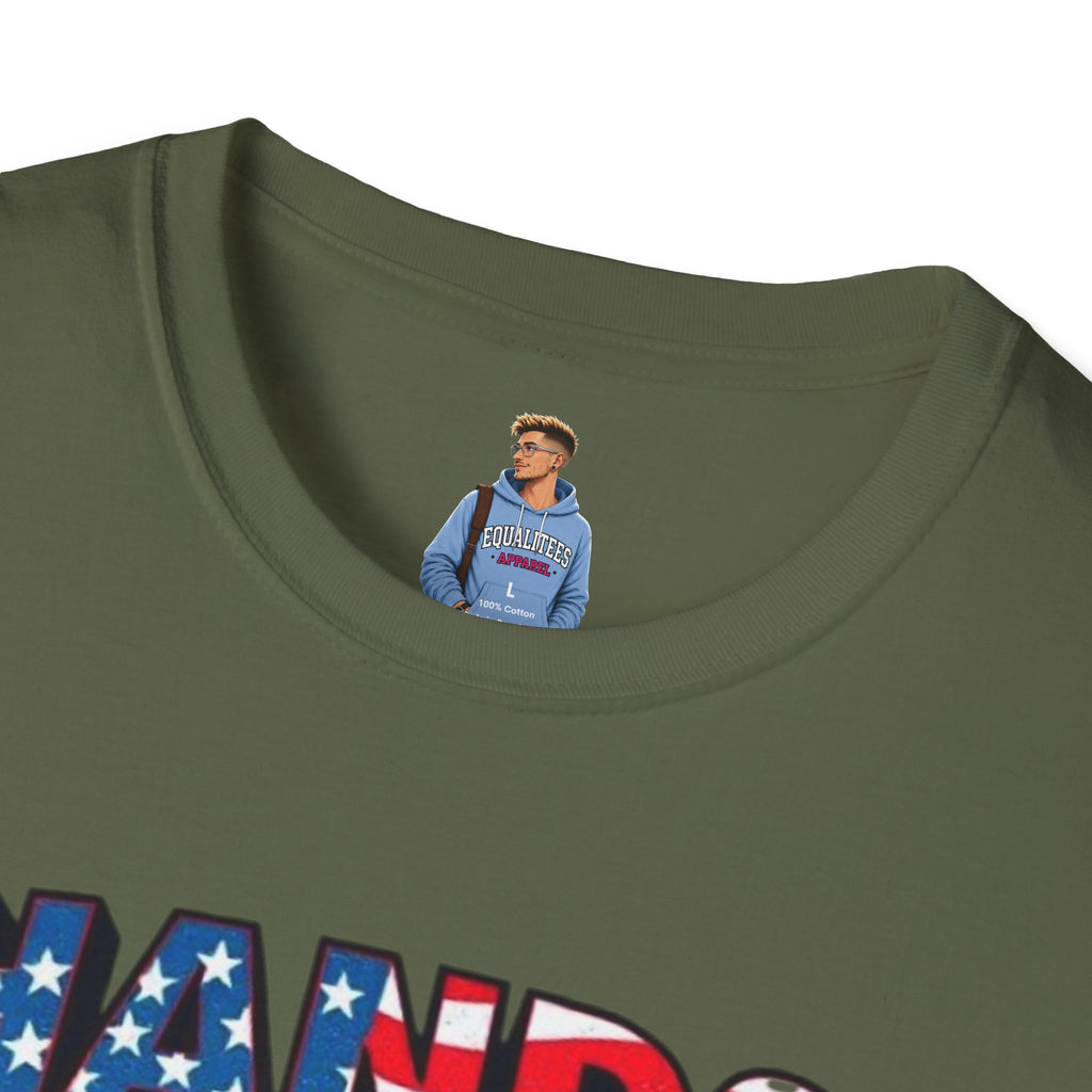 Hands Off My Future Political Statement Tee