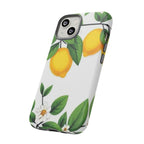 Lemon Blossom Tough Phone Case for iPhone