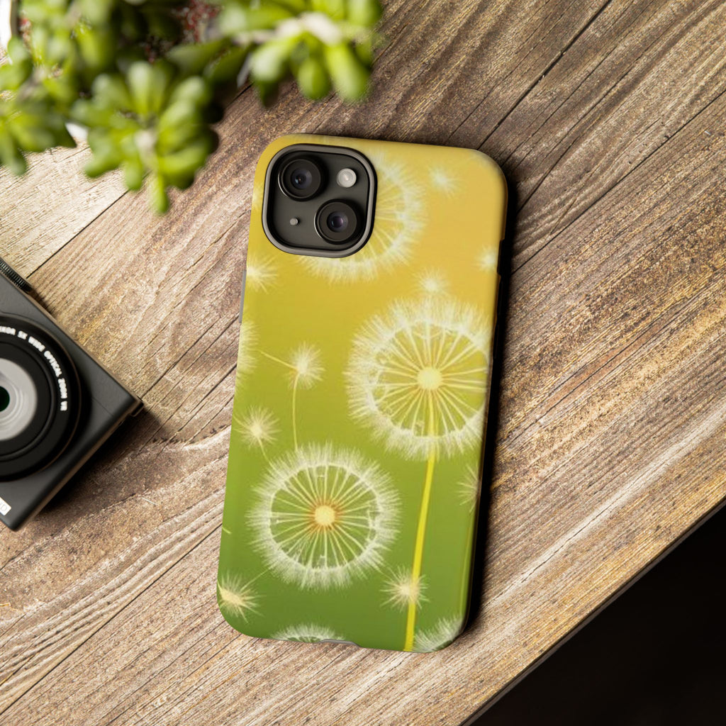 Dandelion Breeze Tough Phone Case for iPhone