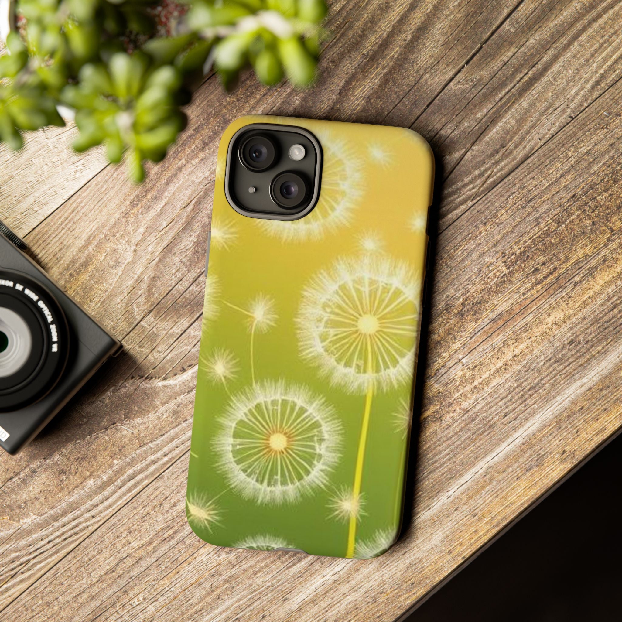 Dandelion Breeze Tough Phone Case for iPhone