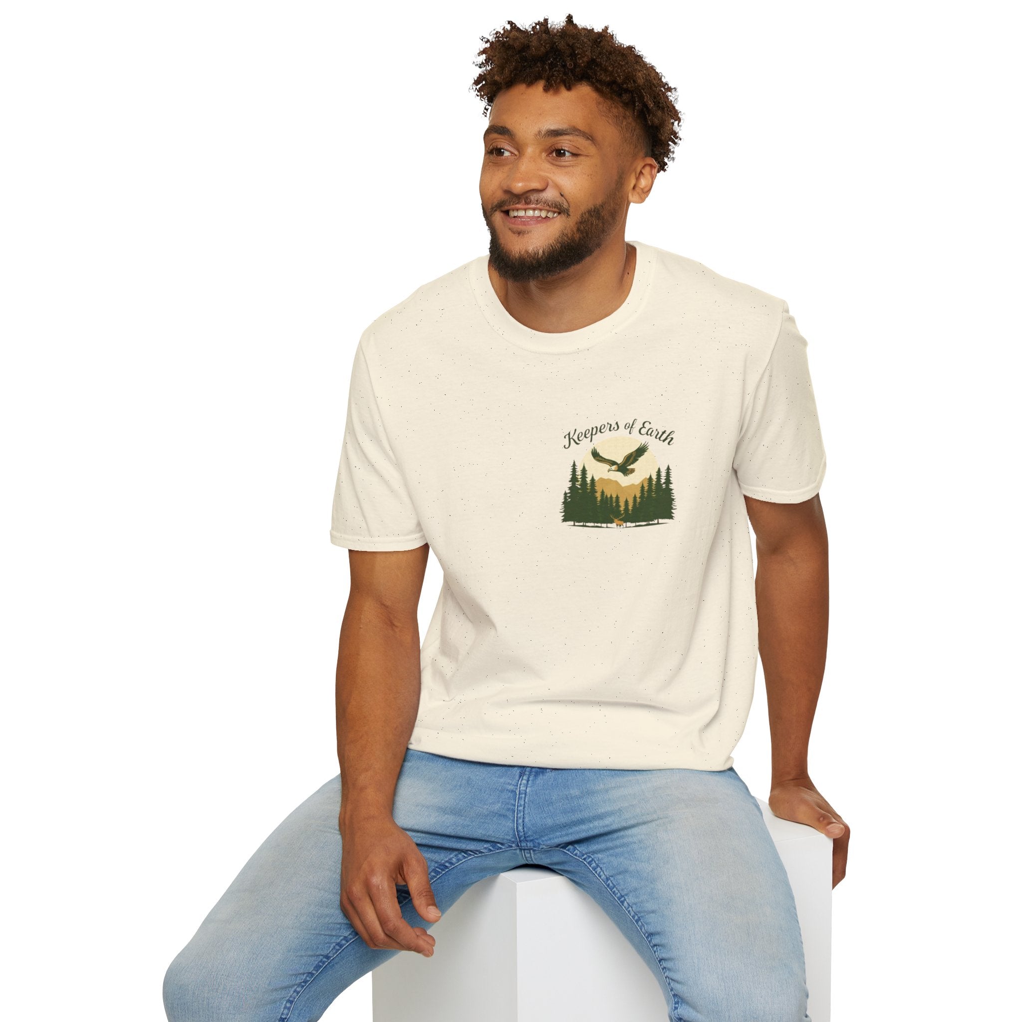Keepers of the Earth Eagle and Elk T-shirt