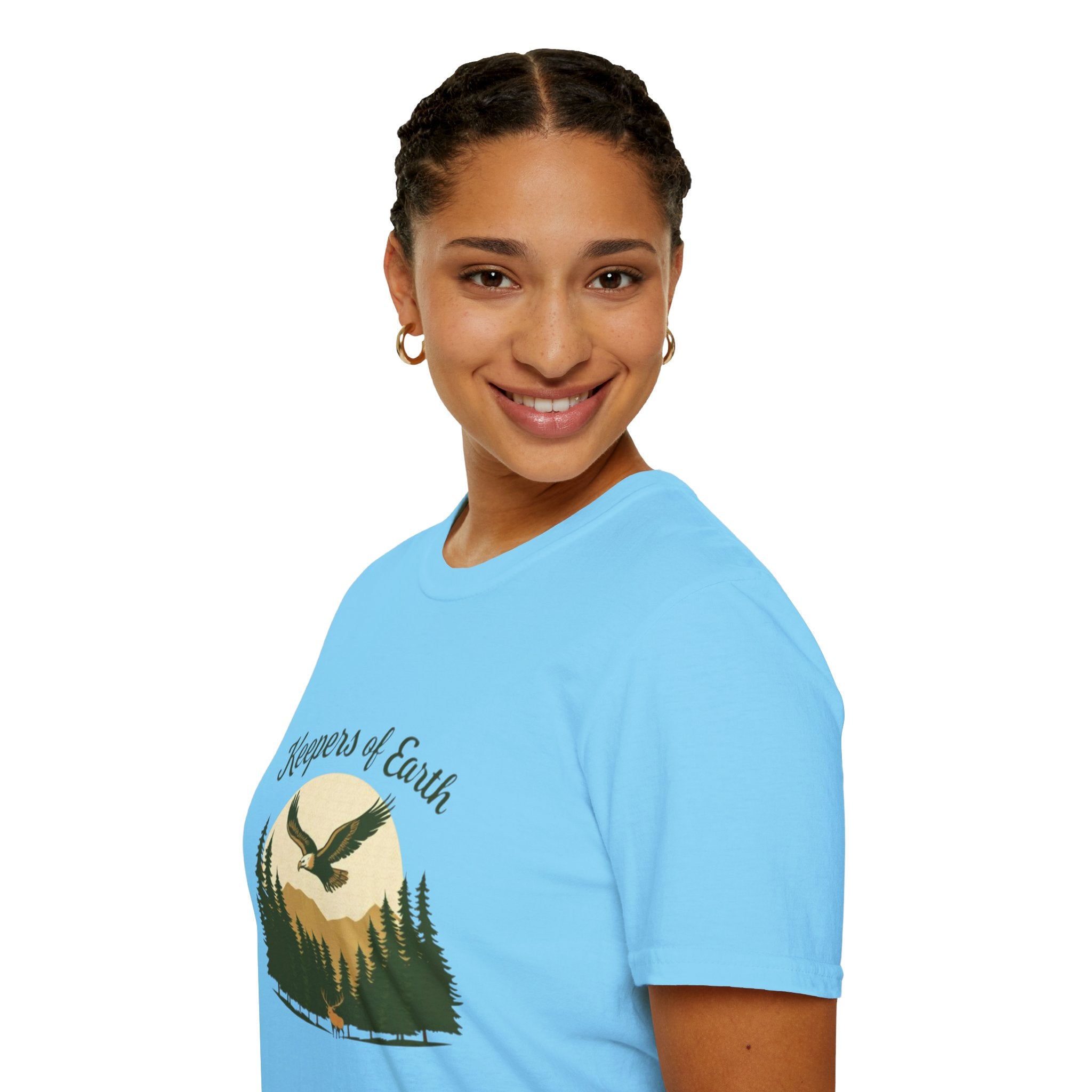 Keepers of the Earth Eagle and Elk T-shirt