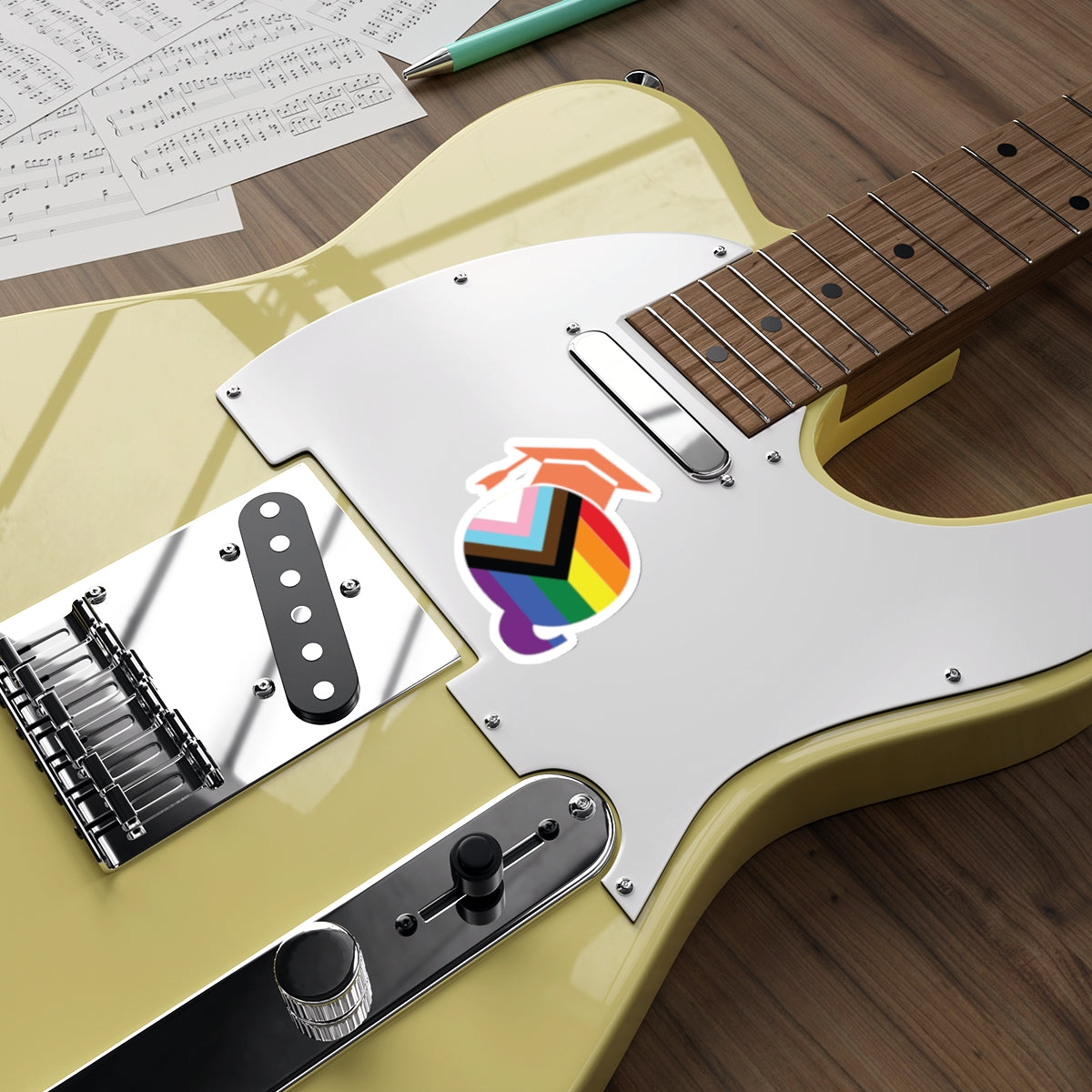TWQ - Teaching While Queer Die-Cut Logo Sticker